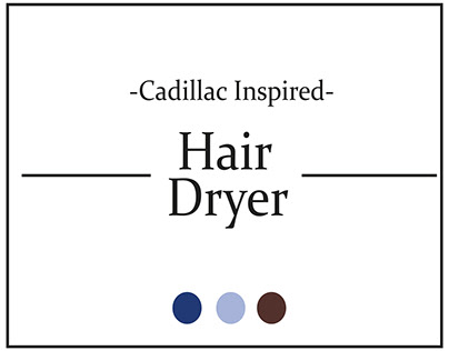 Cadillac Hair Dryer
