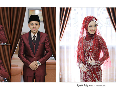 Photo Book Album of the Wedding Day Lisa & Faiq