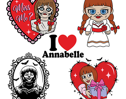 Annabelle 2 - Paper 3D Layered File - Cricut File