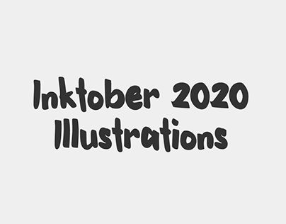 Inktober 2020 - Illustrations