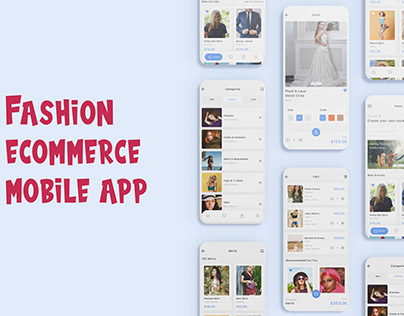 Fashion eCommerce Mobile App UI
