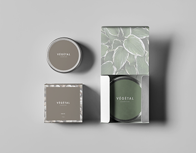 Cosmetic Packaging Layout