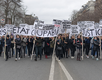 Women's Day demonstration (Paris 2020)