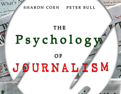 The Psychology of Journalism, book cover design