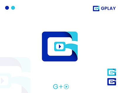 GPLAY | Modern Creative G typography logo