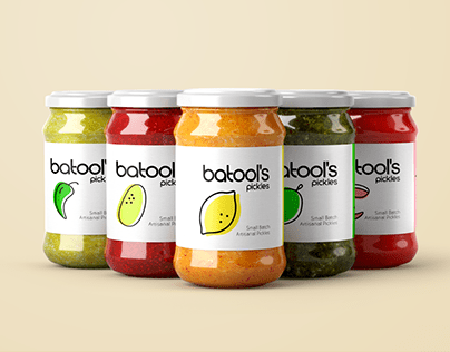Batools Pickles - Branding