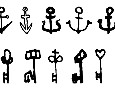 Anchors and Keys Vector Pack