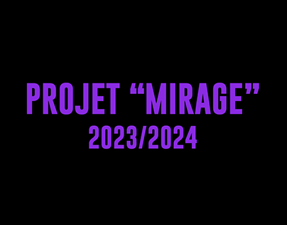 Projet "MIRAGE" - Jeu vidéo fictif