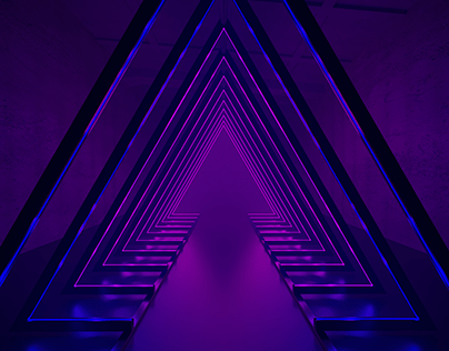 Cyberpunk Triangles