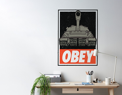 World of Tanks Obey Posters