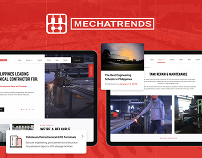 Website Design & Development for Mechatrends