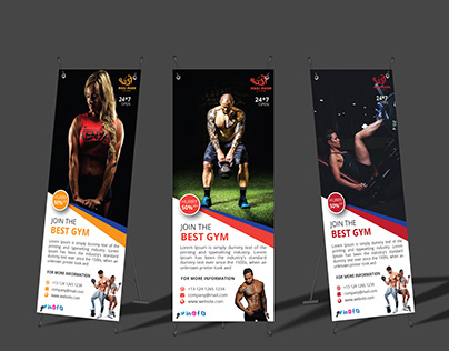 GYM Roll-Up Banner