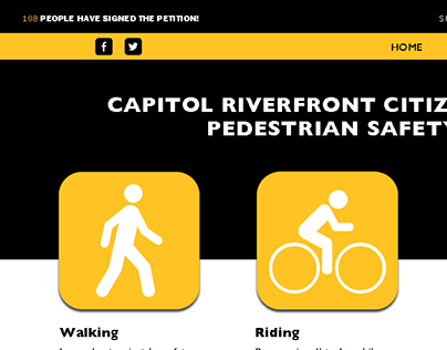 Pedestrian Safety Web and Mobile Site