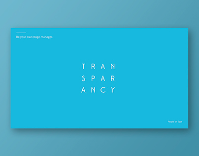 TRANSPARENCY Powerpoint Template