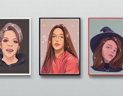 Серия портретов