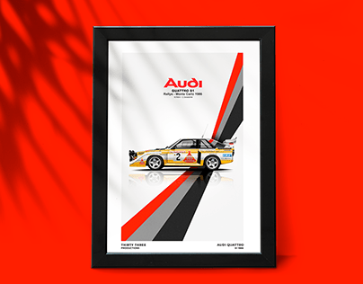 Audi Quattro s1 Monte Carlo 1986