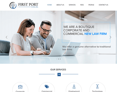 First Port Legal Business Website