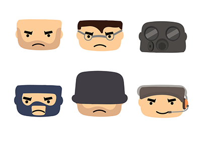 Practice: Team Fortress 2 Icons