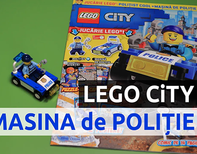 Project thumbnail - LEGO City Magazine, Cool Policeman + Police Car