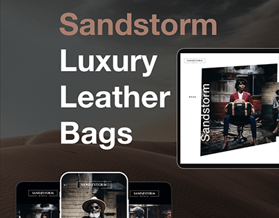 Sandstorm - Luxury Leather Bags