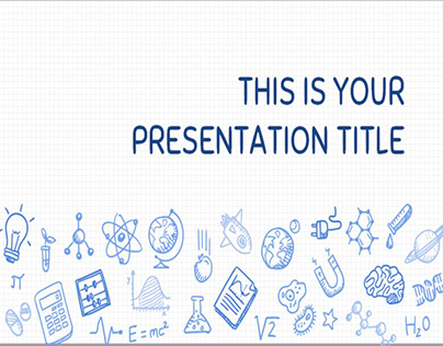 Science themed Presentation Template