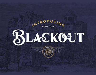 Blackout Font