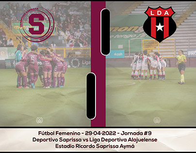 Fútbol Femenino - Saprissa vs LDA