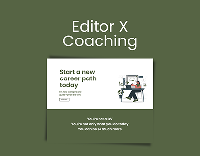 Coaching Website - Editor X