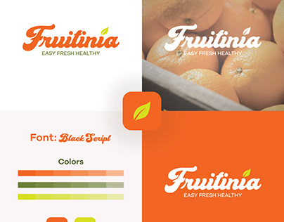 Fruitinia Logo Design