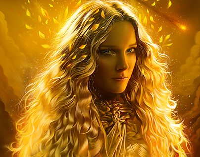LOTR: The Rings of Power Galadriel Illustration
