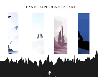 Landscape concept digital art