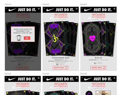 Nike Women's Series Ad – Rich Media Gamification