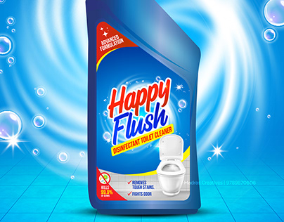 Happy Flush - Label design