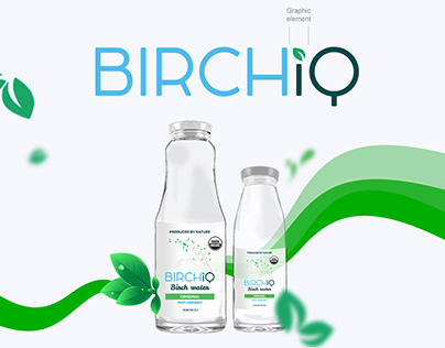 Mineral Water: Logo + Label on the bottle + Website