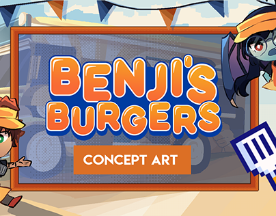 Benji's Burgers Concept Art
