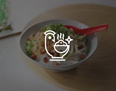 Bubur Ayam Rindoe Malam | Food & Beverage Logo Design