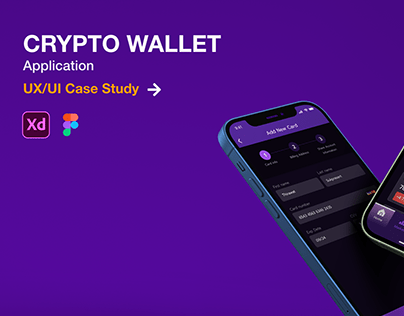 Crypto wallet Application UX/UI Case Study
