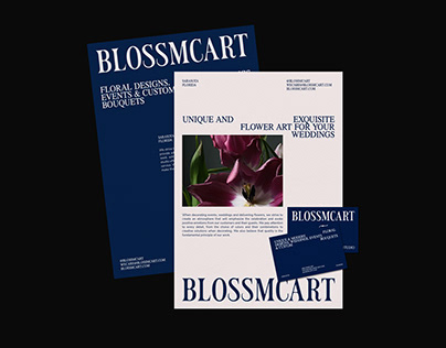 Blossmcart / Flower studio identity