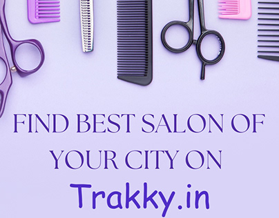 trakky.in - Book salon in nearest with best offers