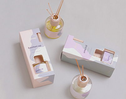 ForMe Reed Diffuser Packaging Design