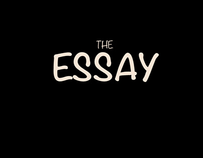 The Essay ( Short Film )