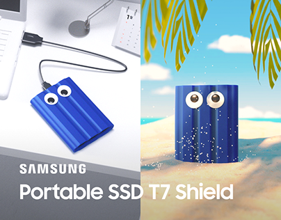 SAMSUNG Portable SSD T7 Shield - IMC Project