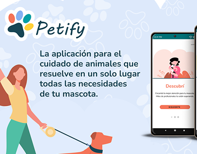 UX/UI - Petify - Aplicación para el cuidado de mascotas
