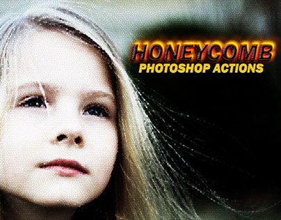 Free Honeycomb Photoshop Actions