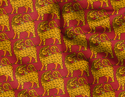 fabric patterns with sri lankan traditional arts