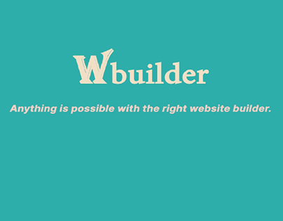 Wbuilder Website