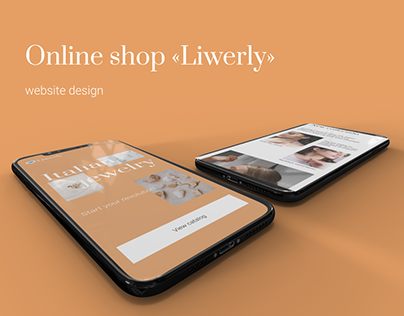 Online shop «Liwerly» // minimorphism