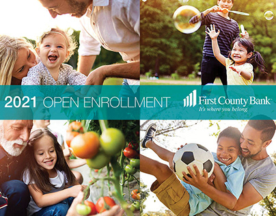 First County Bank - Interactive Enrollment Guide Design