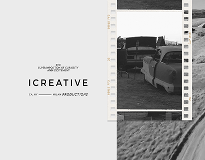I CREATIVE Productions – Logo & Identity