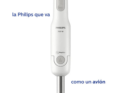 Cartel Publicitario Batidora Philips ProMix